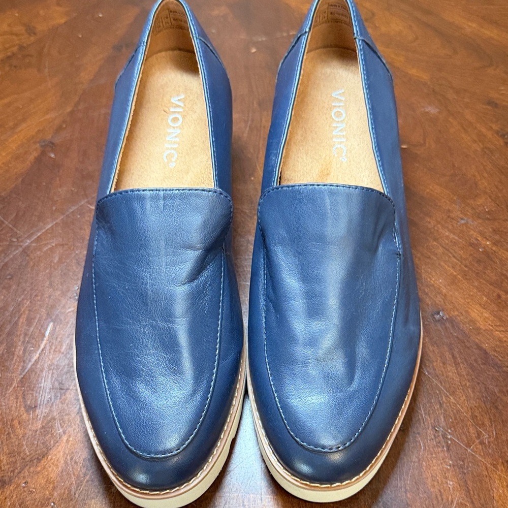 Vionic‎ Men's Navy Slip-On Loafers